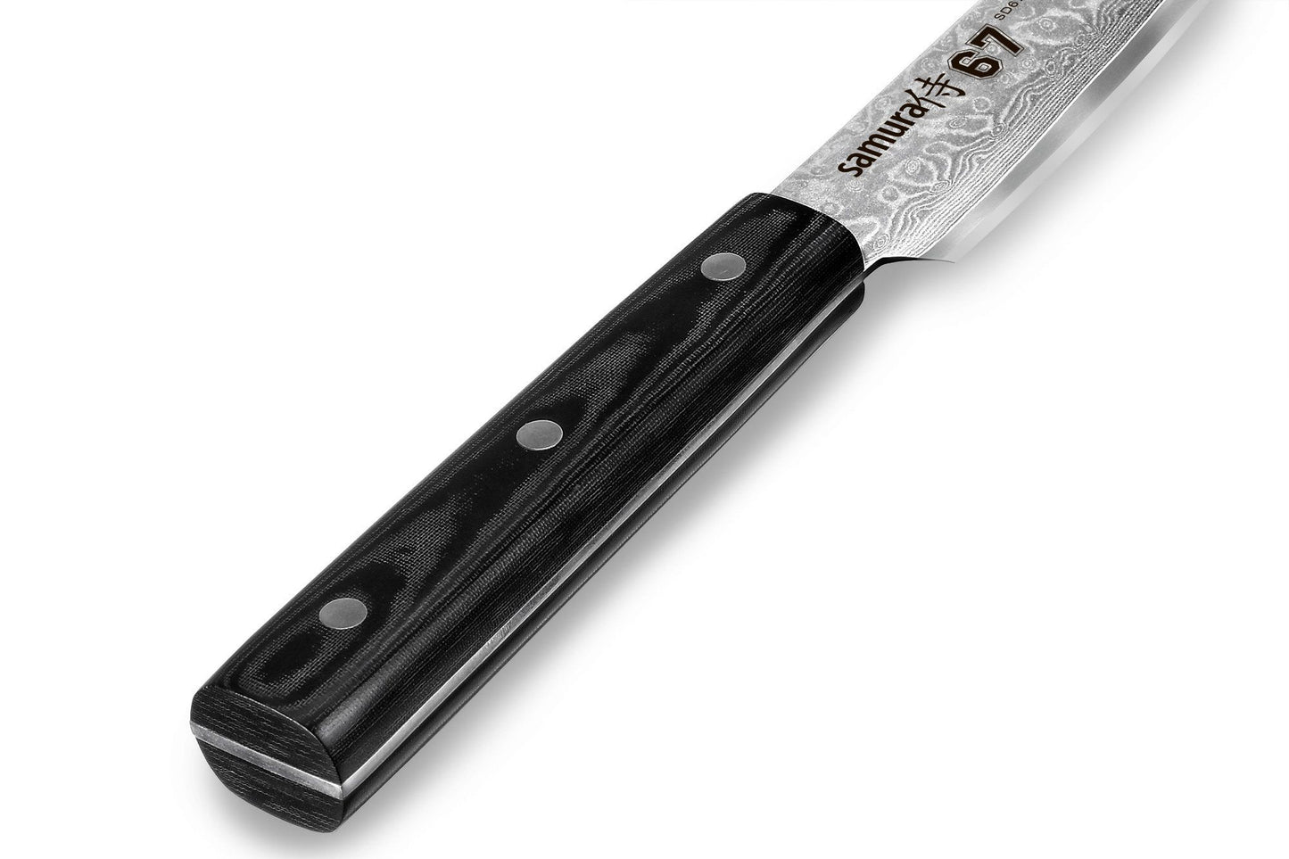 67 Damascus Tanto Slicing Knife