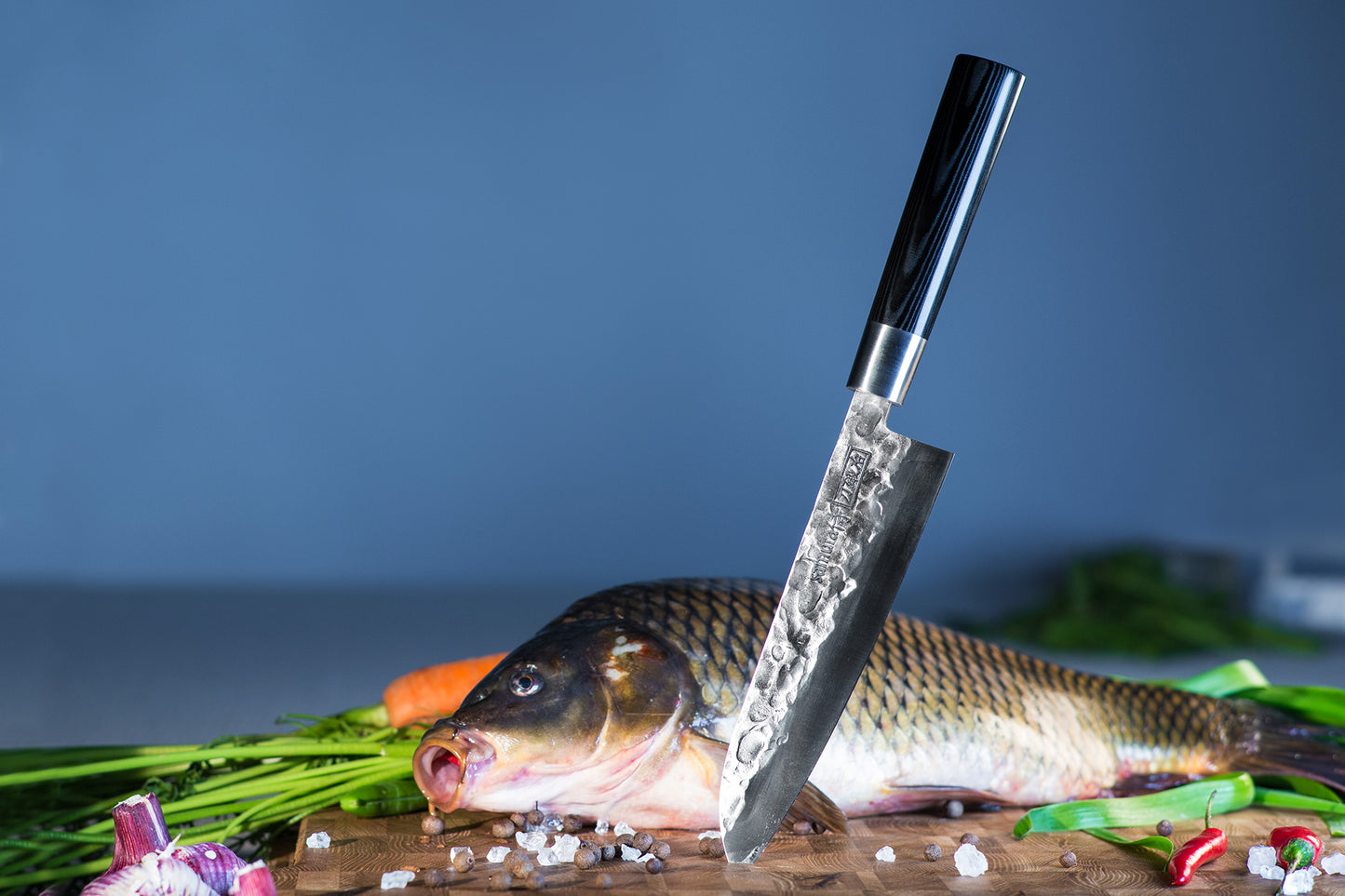 Blacksmith Santoku Knife