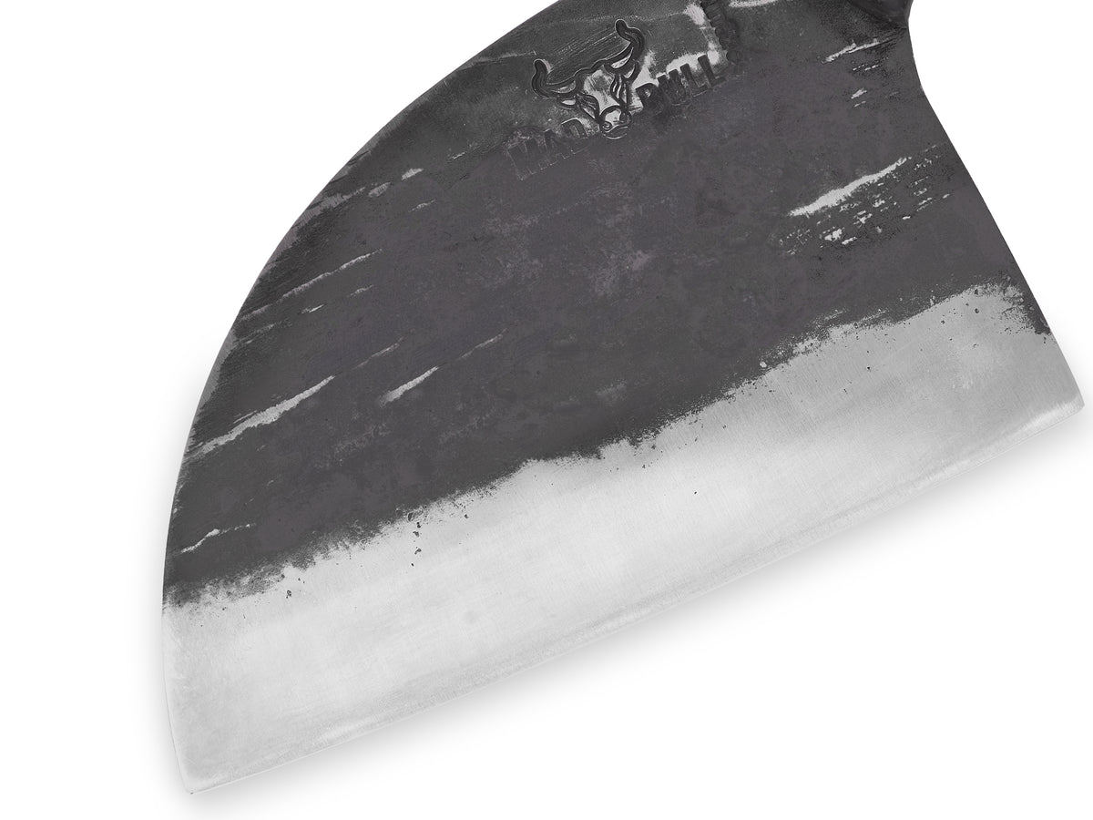 Samura Mad Bull couteau de chef serbe 180 mm, manche en carbone marbré – image 3