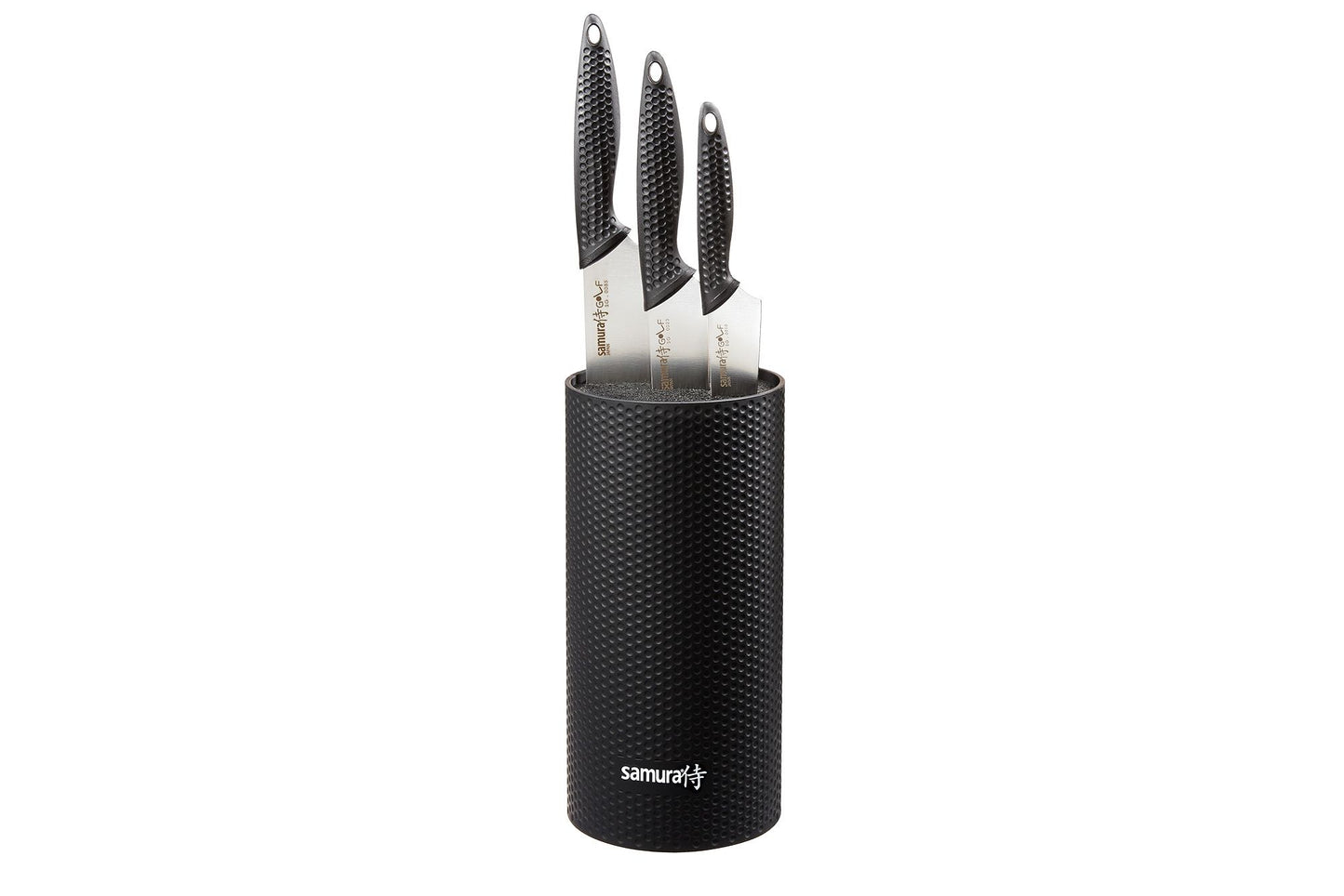 Golf Chef’s Trio Knife Set with Stand