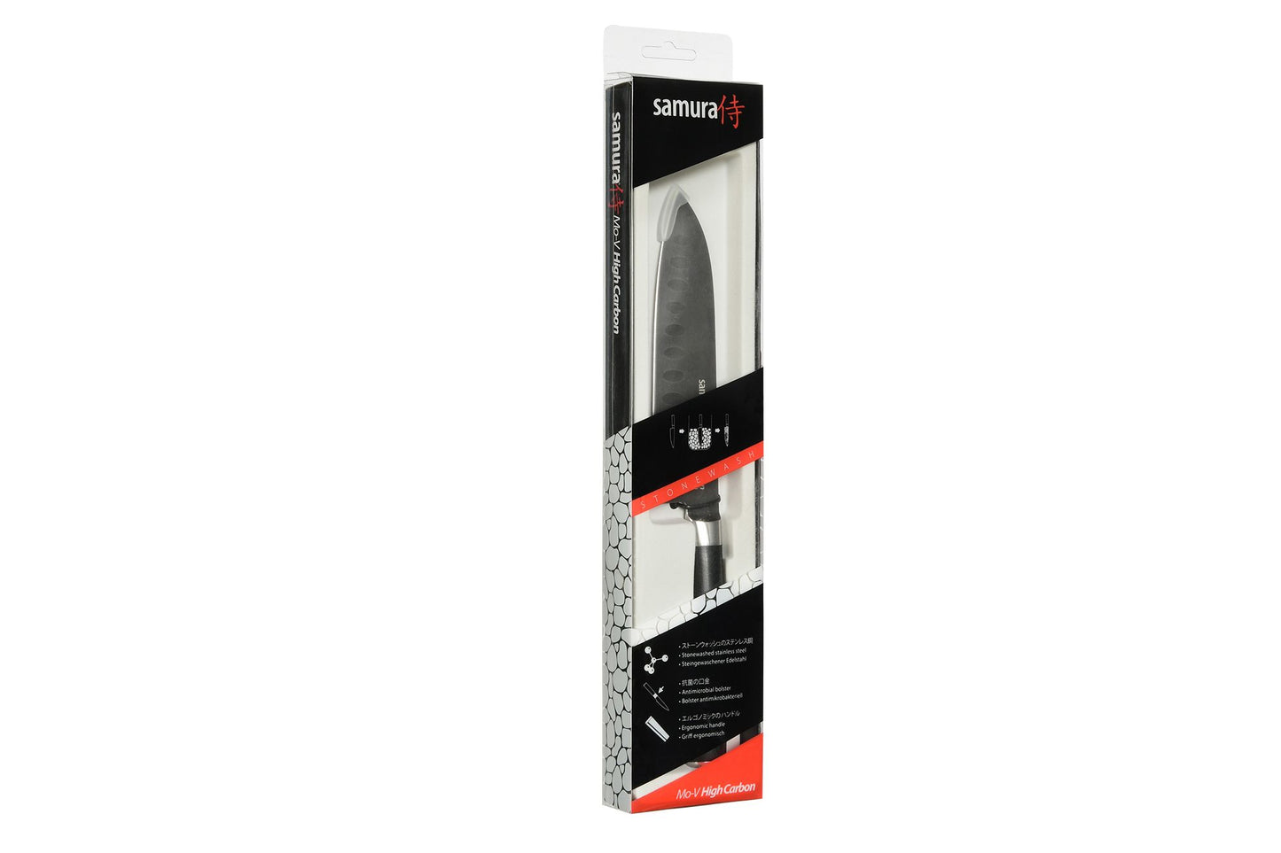 Samura Mo-V Stonewash Santoku Knife