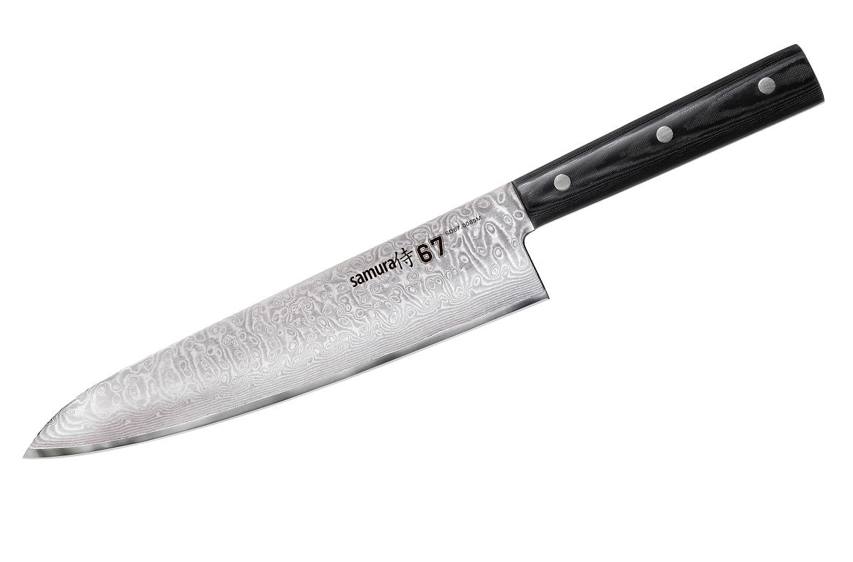67 Damascus Chef’s Trio Knife Set