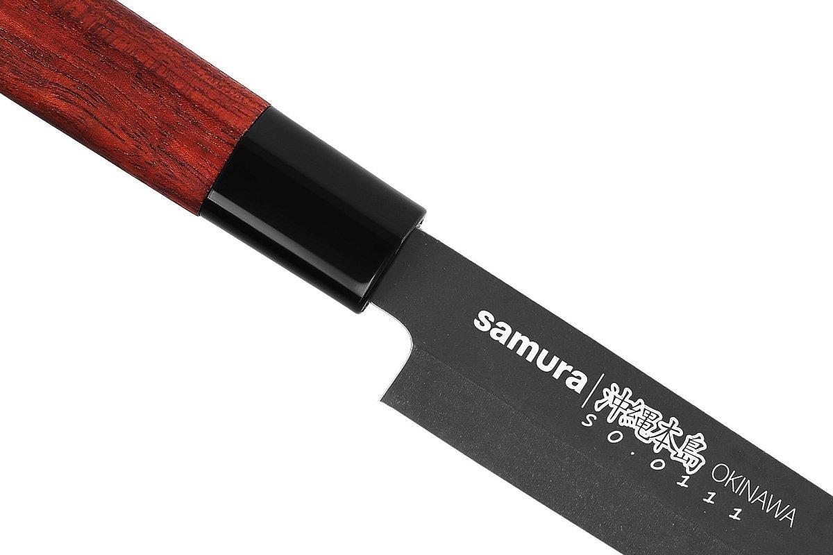 Samura Okinawa Stonewash Yanagiba Knife