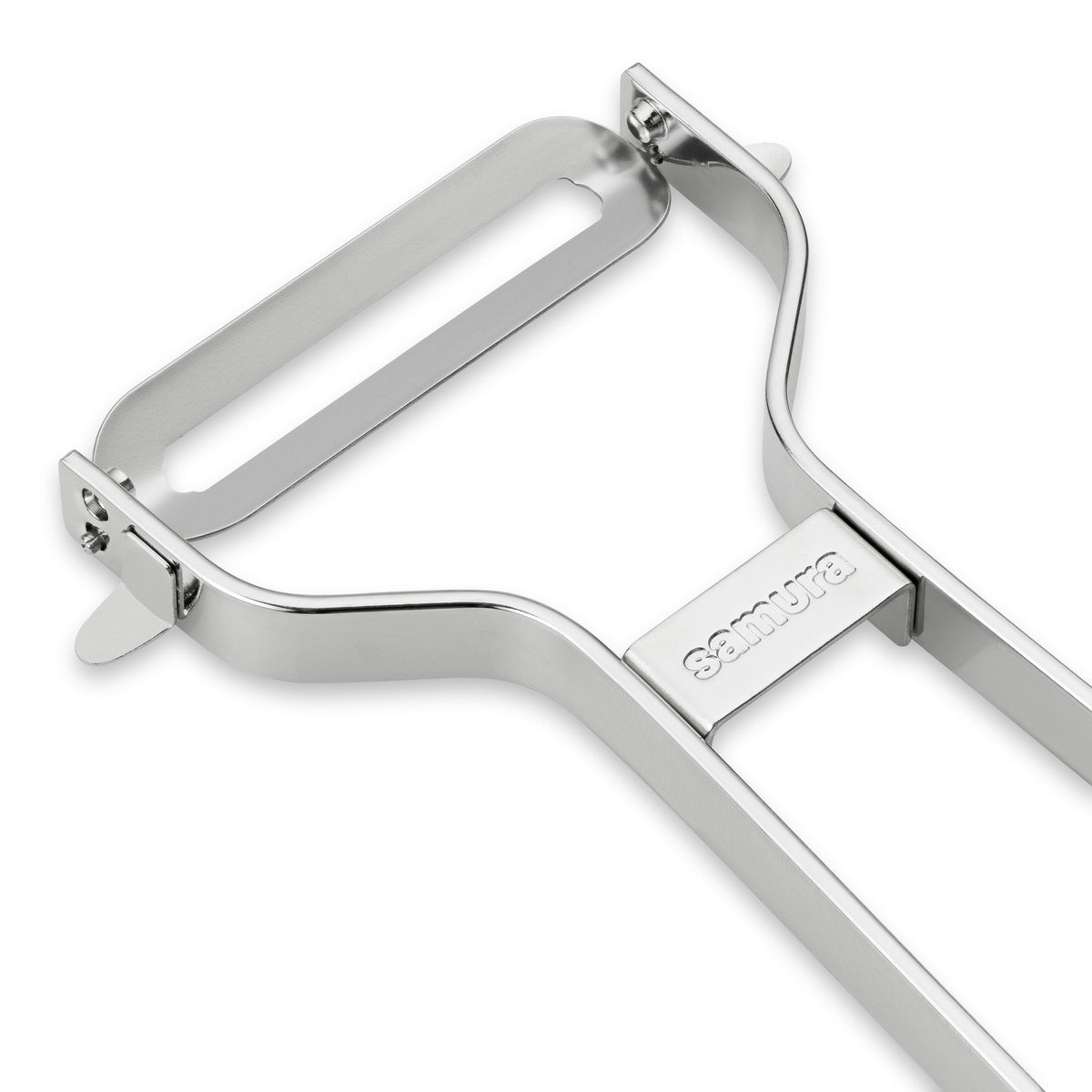 Samura Stainless Steel Vegetable Peeler, Straight Blade – image 5