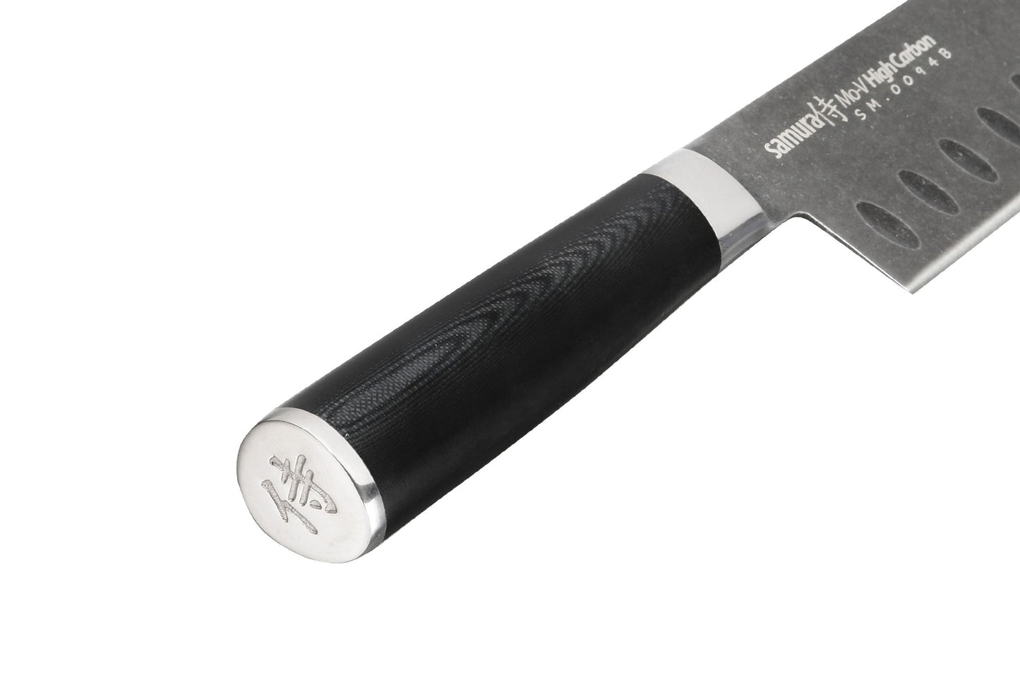 Mo-V Stonewash Santoku Knife