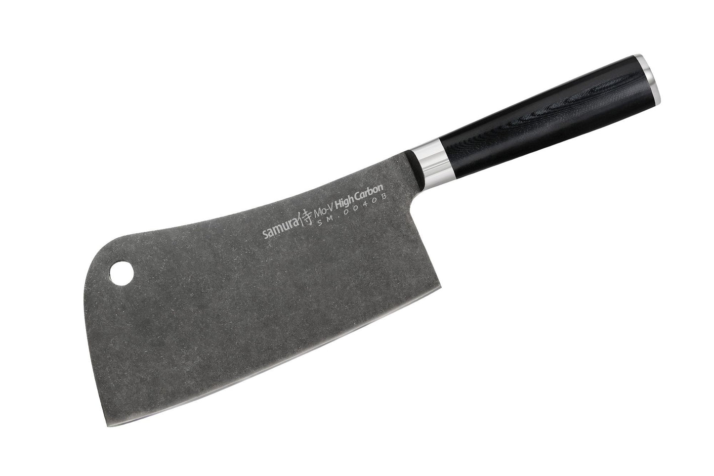 Samura Mo-V Stonewash Kitchen Cleaver