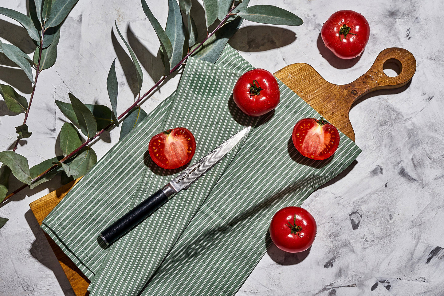 Damascus Tomato Knife