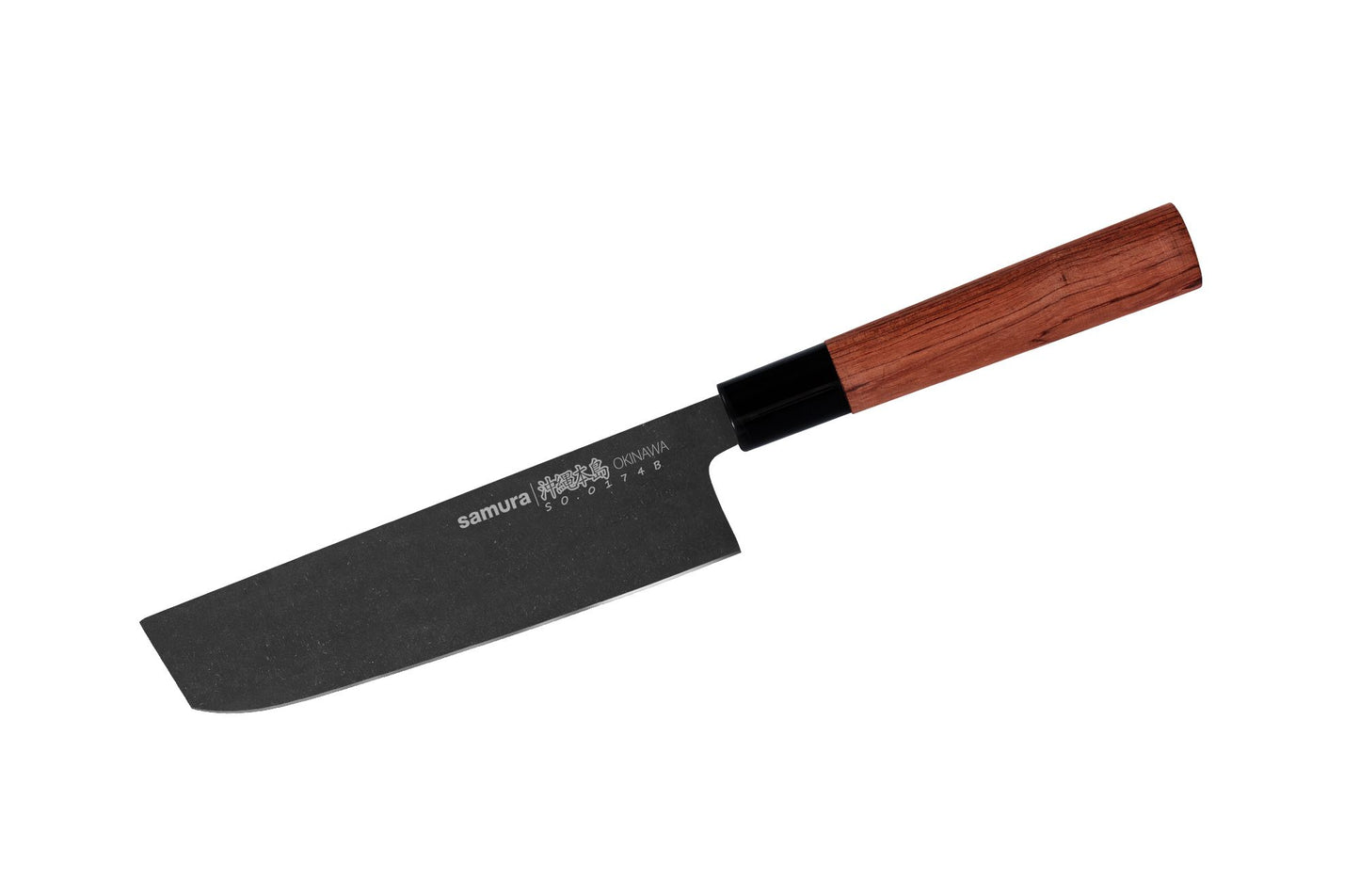 Samura Okinawa Stonewash Nakiri Knife