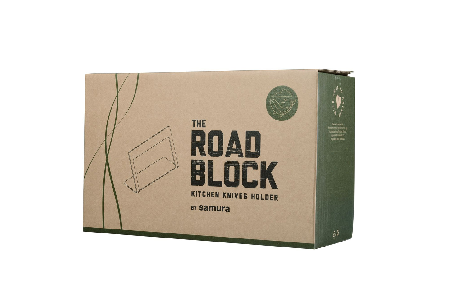 Road Block Magnetic Knife Stand