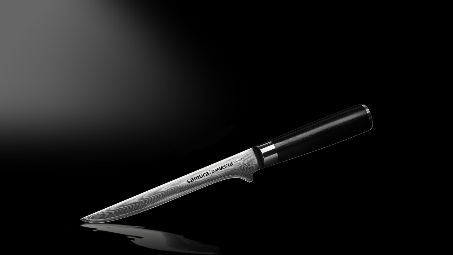 Damascus Boning Knife