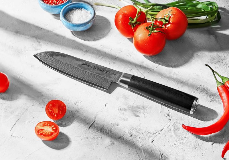 Damascus Santoku Knife