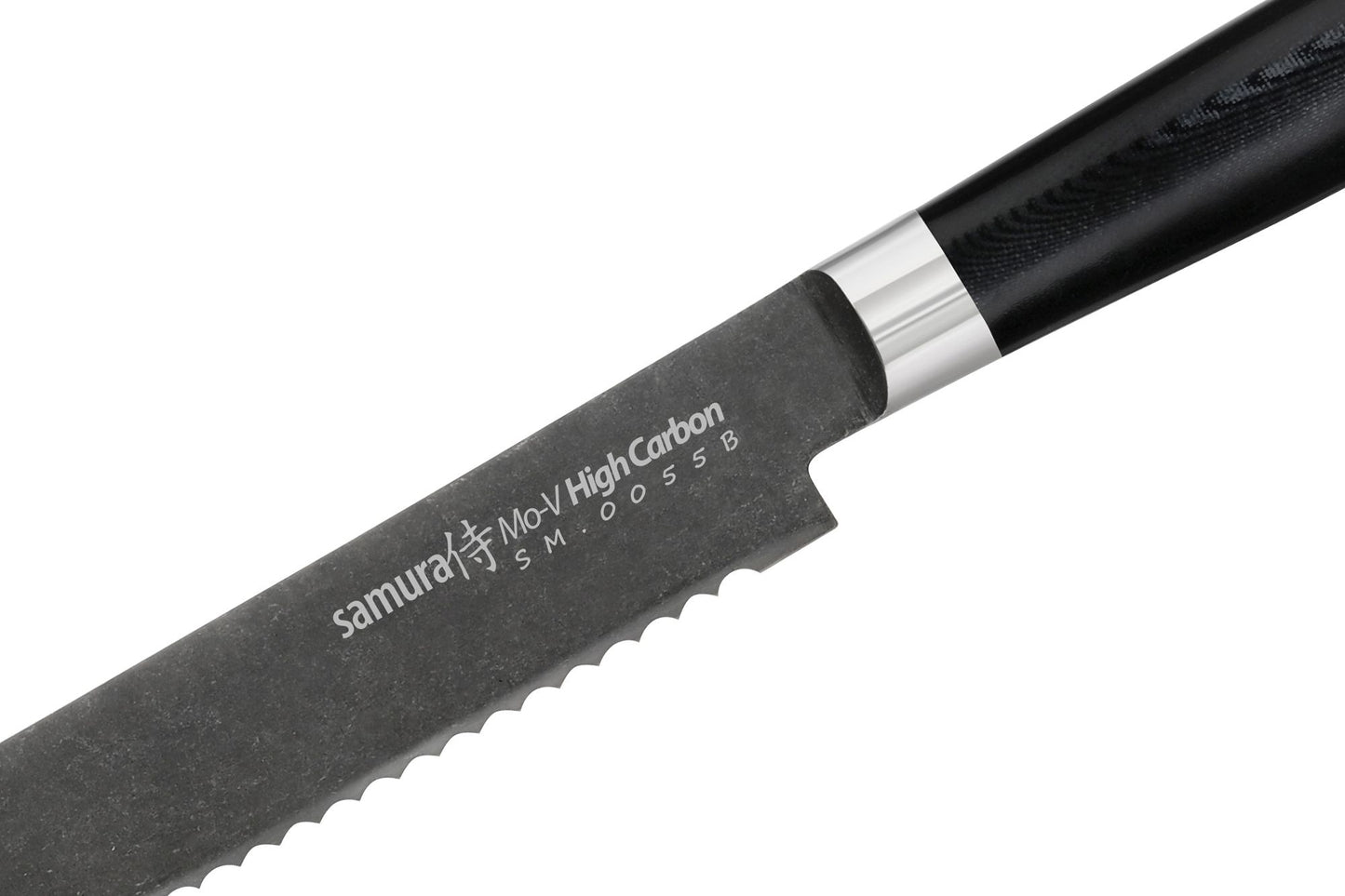 Mo-V Stonewash Bread Knife