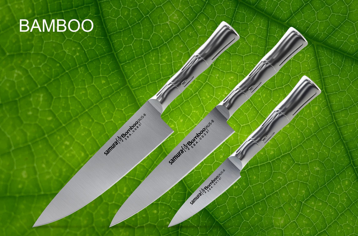 Samura Bamboo Knife Set