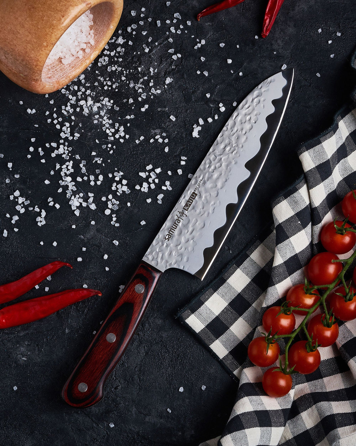 Samura Kaiju Santoku Knife 180 mm – image 4