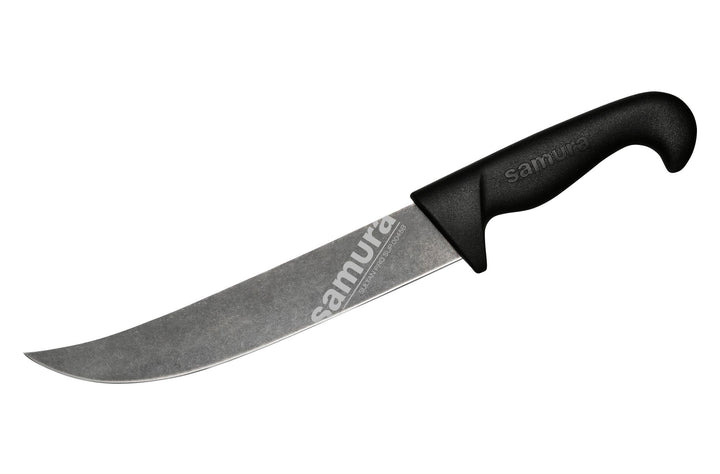Samura Sultan Pro couteau à trancher long pchak 213 mm, finition stonewash – vue principale