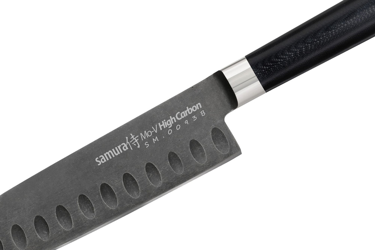 Samura Mo-V Stonewash Small Santoku Knife 138 mm – image 4
