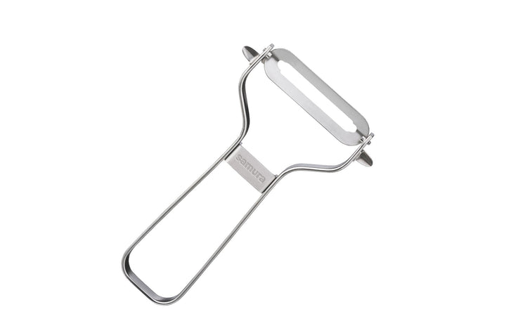 Samura Stainless Steel Vegetable Peeler, Straight Blade – main view