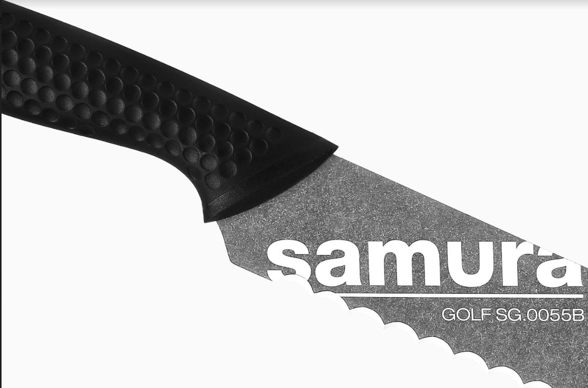 Golf Stonewash Bread Knife