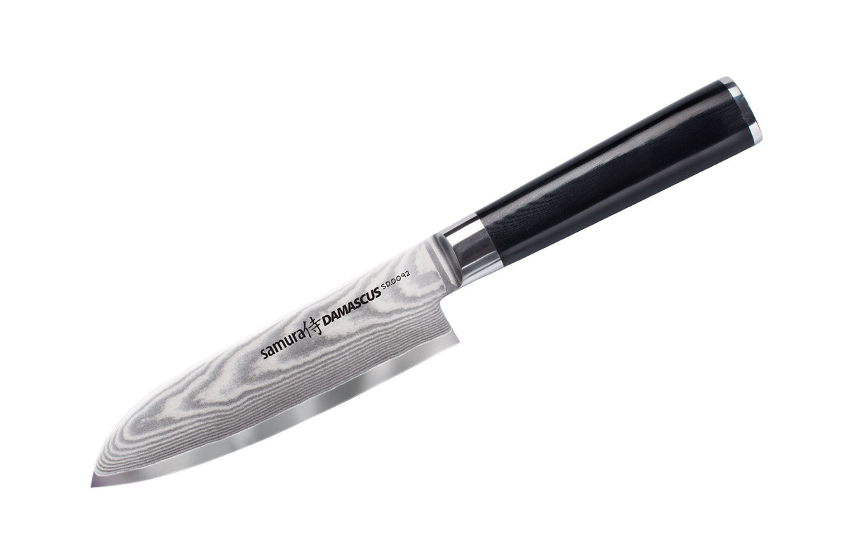 Samura Damascus Small Santoku Knife 145 mm – main view