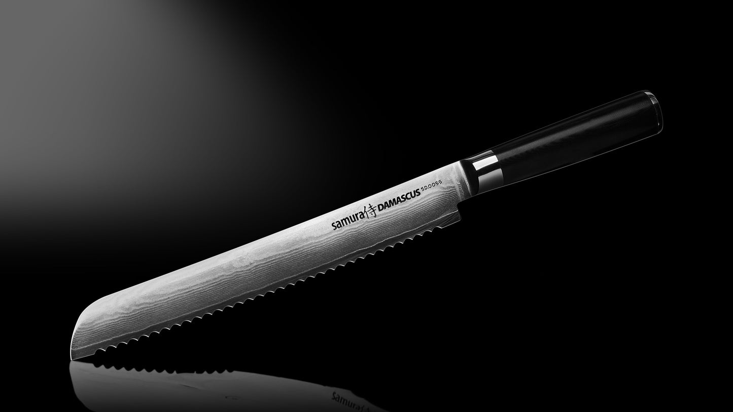 Damascus Bread Knife