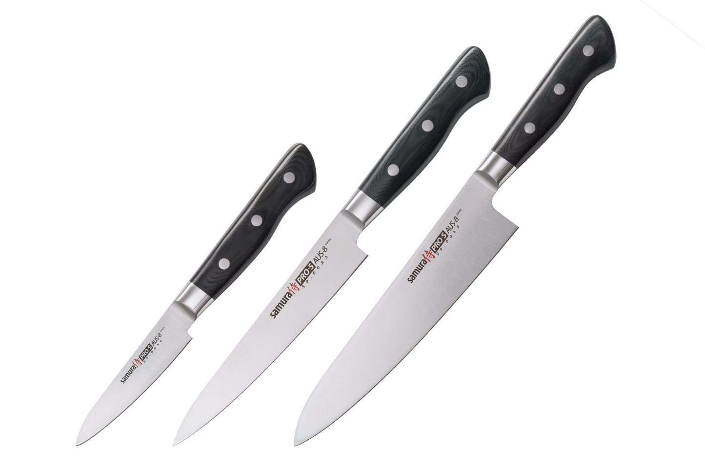 Samura Pro-S Knife Set 3 pcs