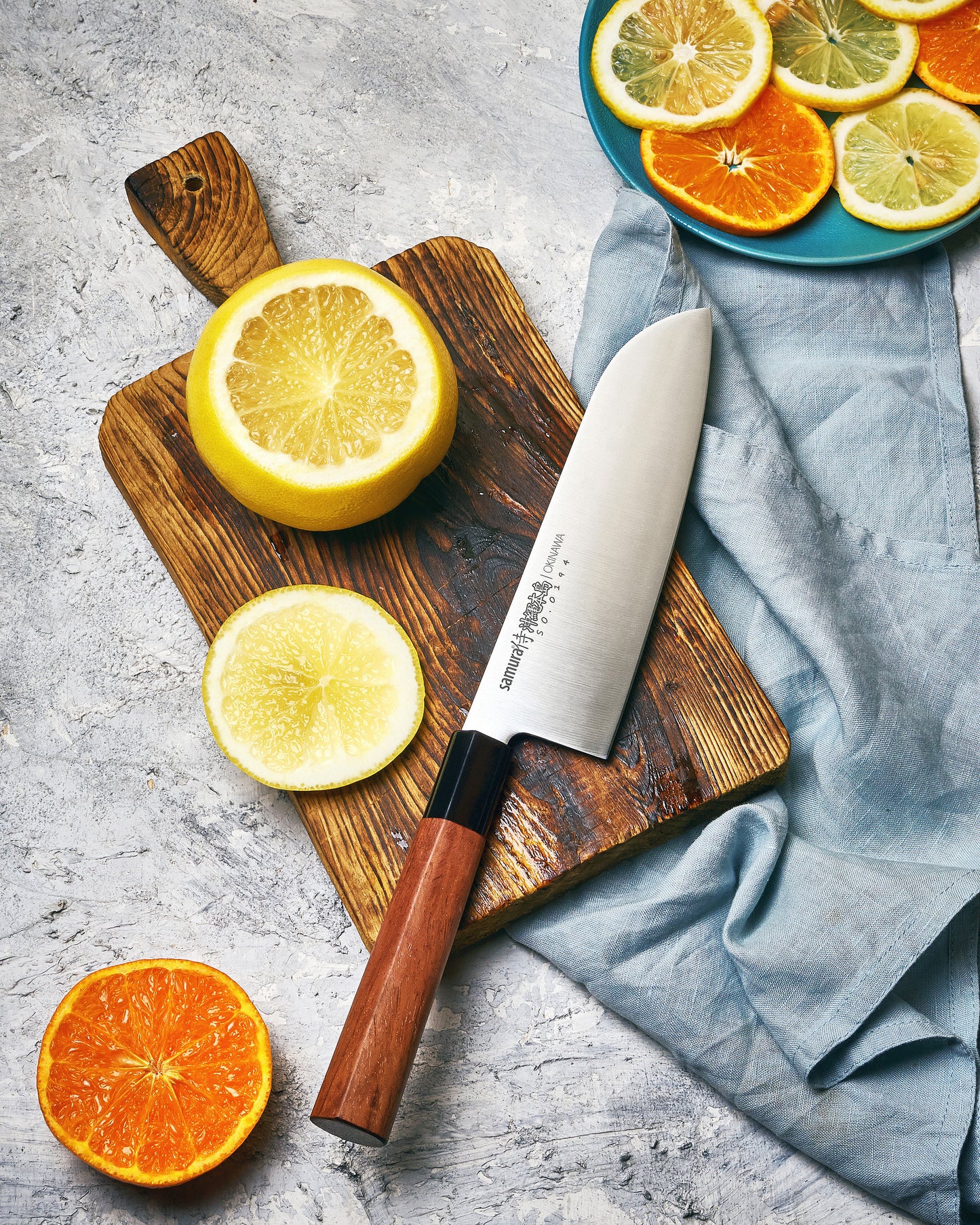 Okinawa Santoku Knife