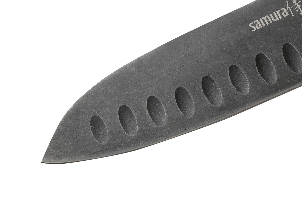Samura Mo-V Stonewash Small Santoku Knife 138 mm – image 3