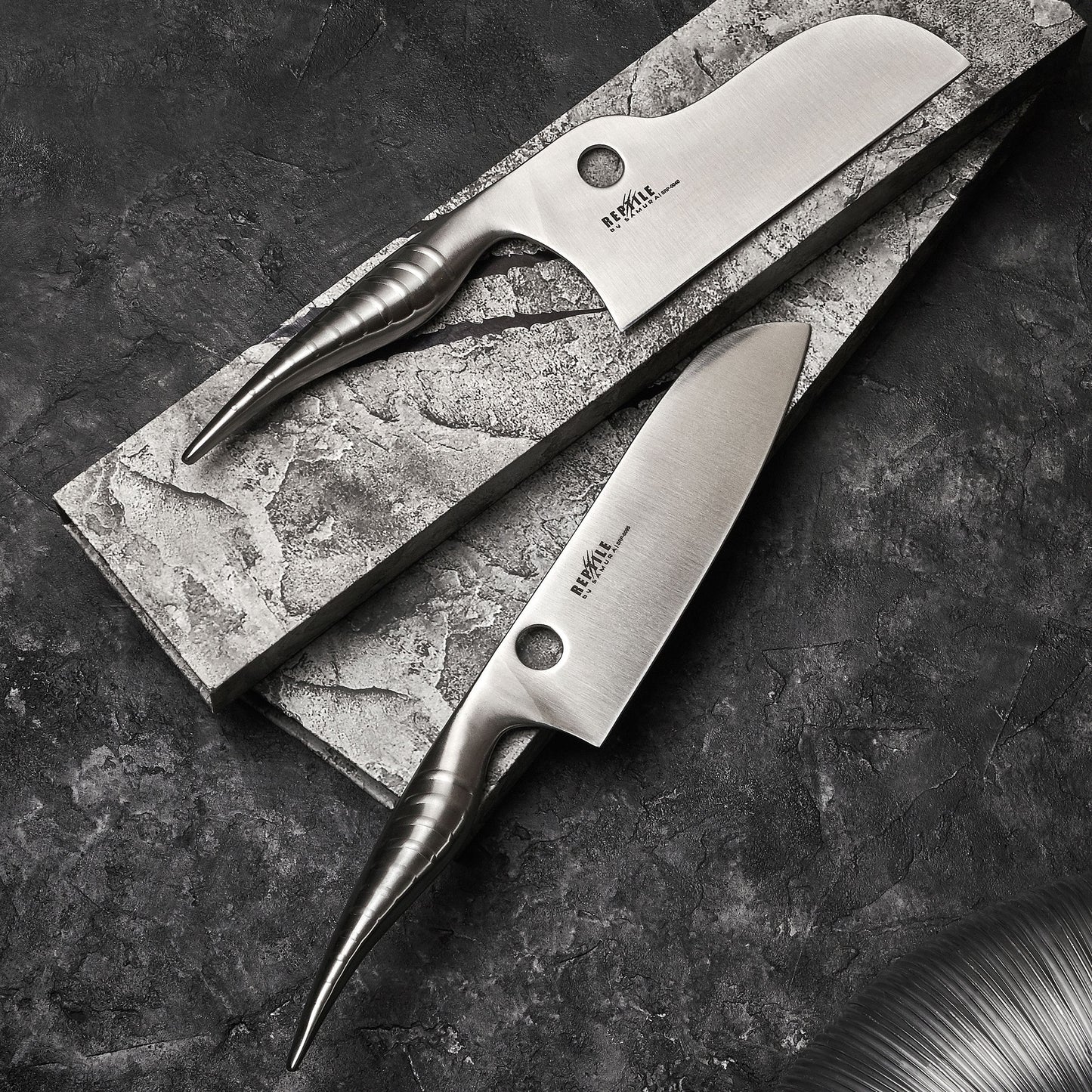Reptile Santoku Knife
