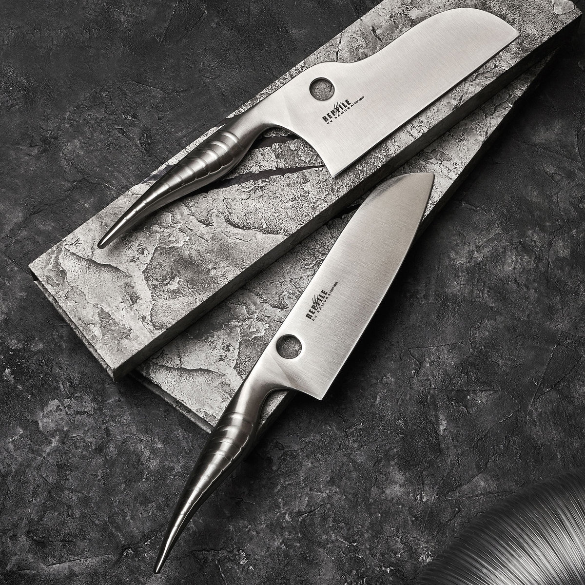 Samura Reptile Santoku Knife 170 mm, with Engraving – image 4