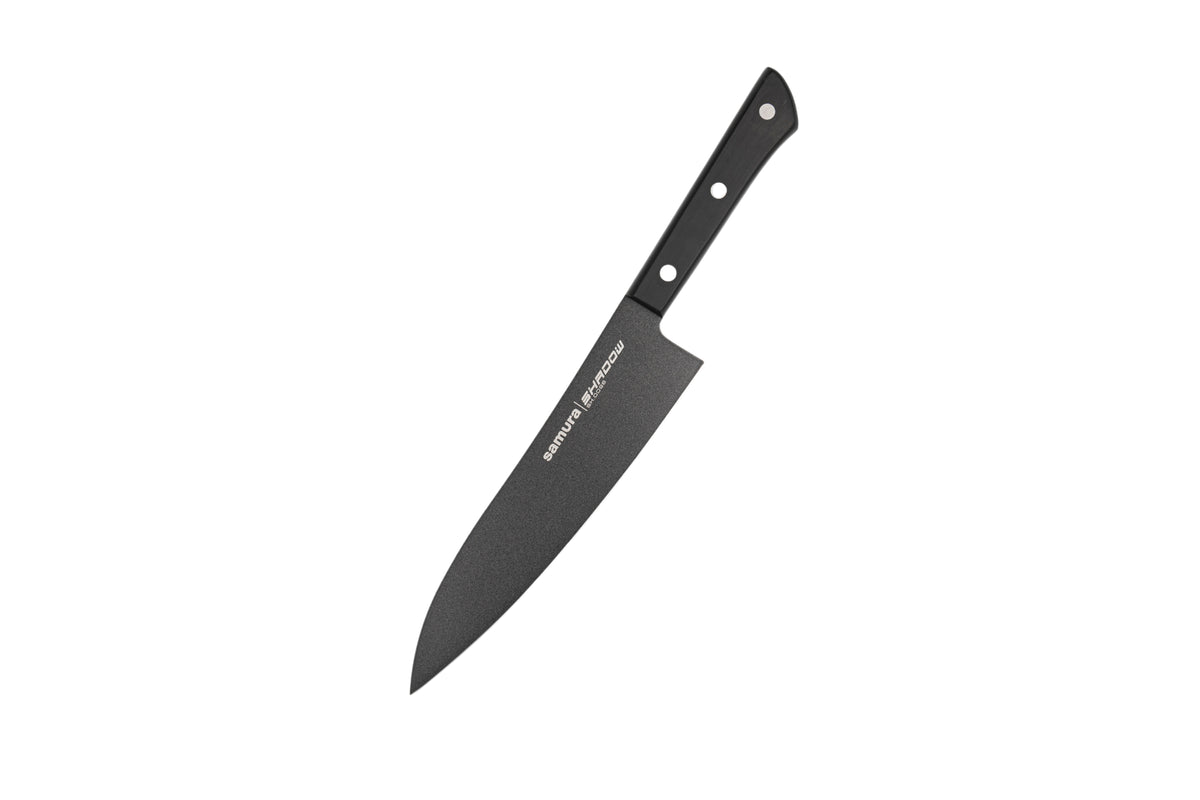 Samura Shadow cuchillo santoku grande 197 mm – vista principal