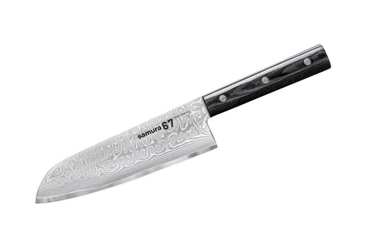 Santoku Samura 67 Damascus