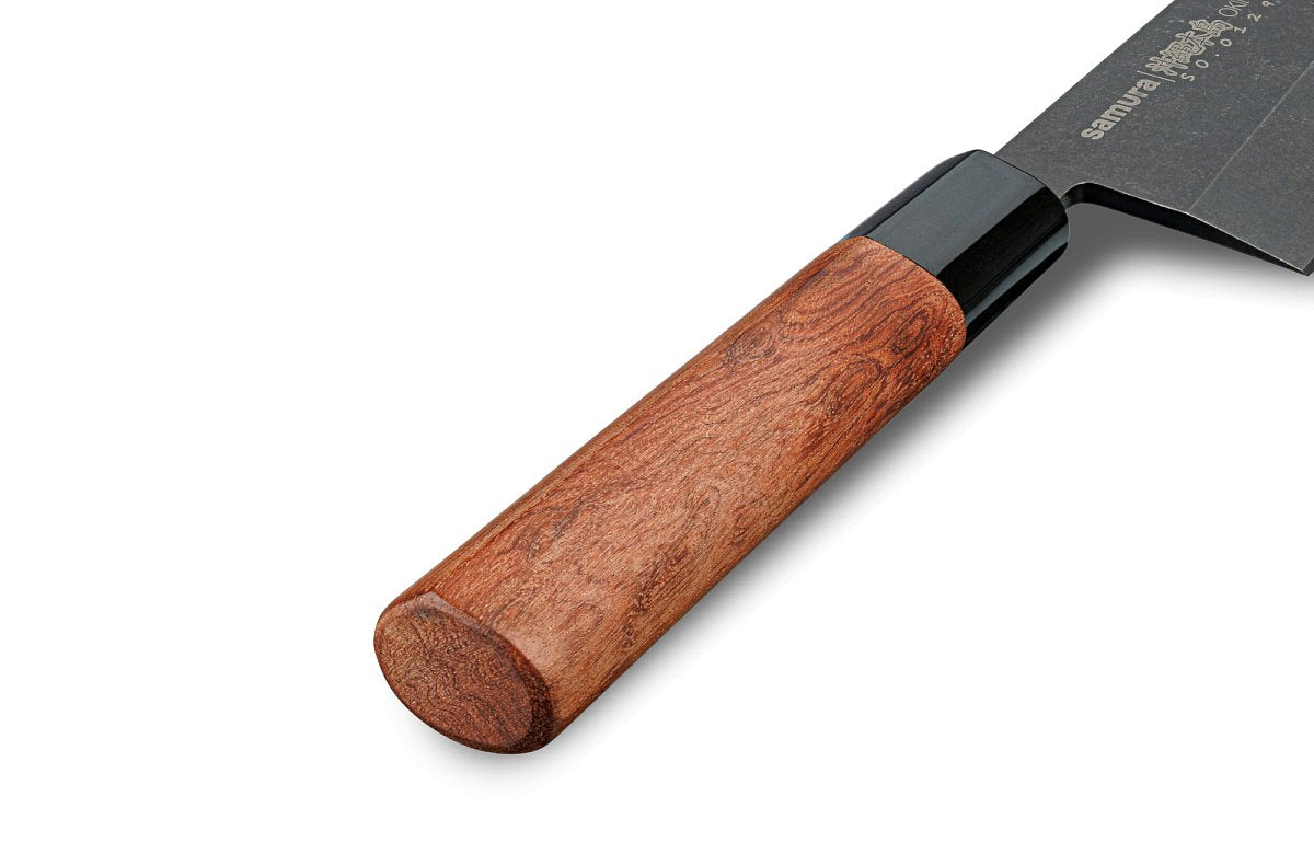 Samura Okinawa Stonewash Deba Knife
