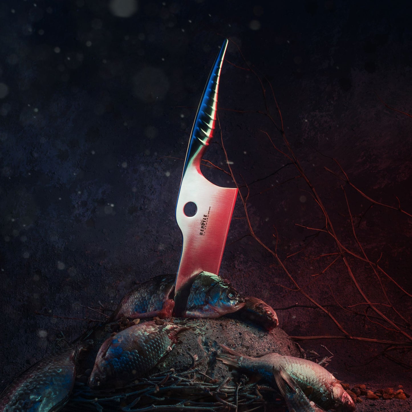 Reptile Kitchen Cleaver
