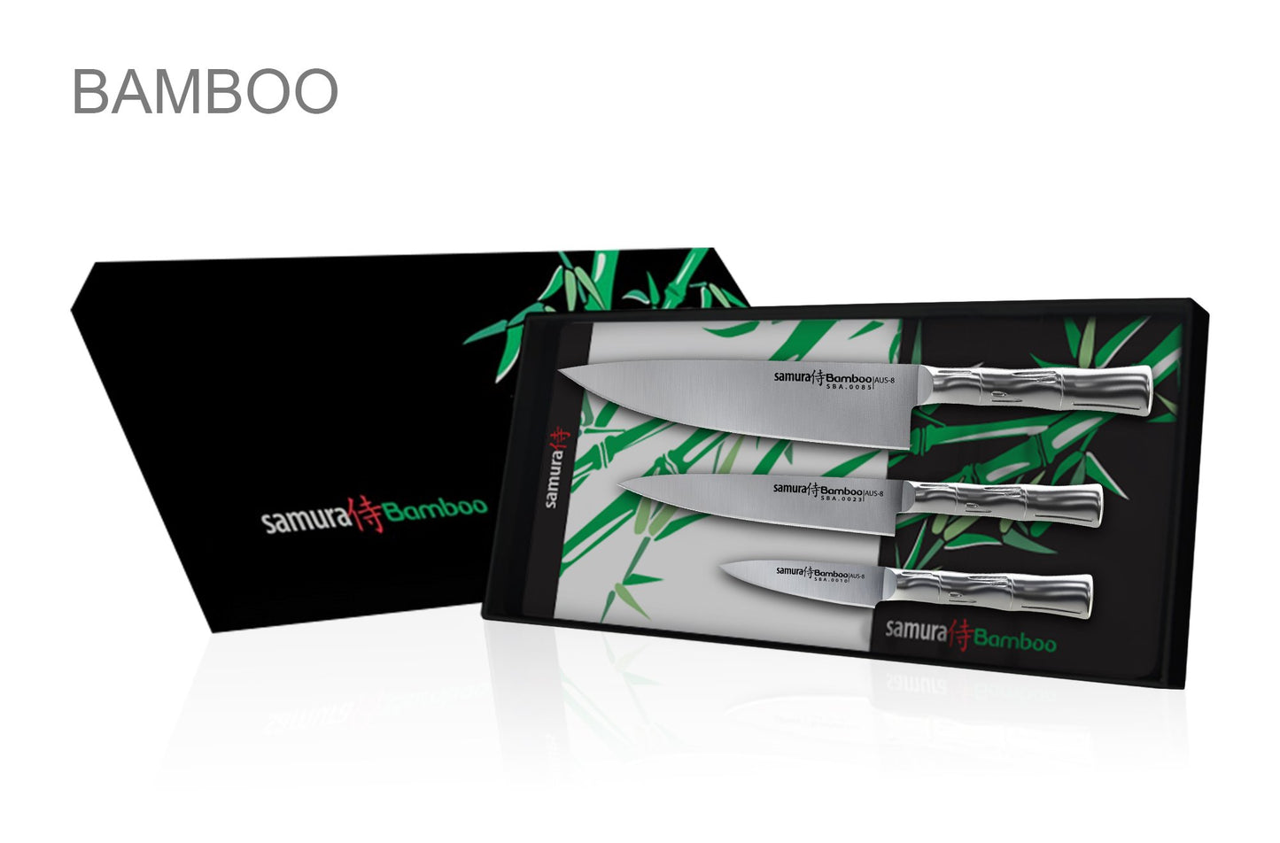 Samura Bamboo Knife Set