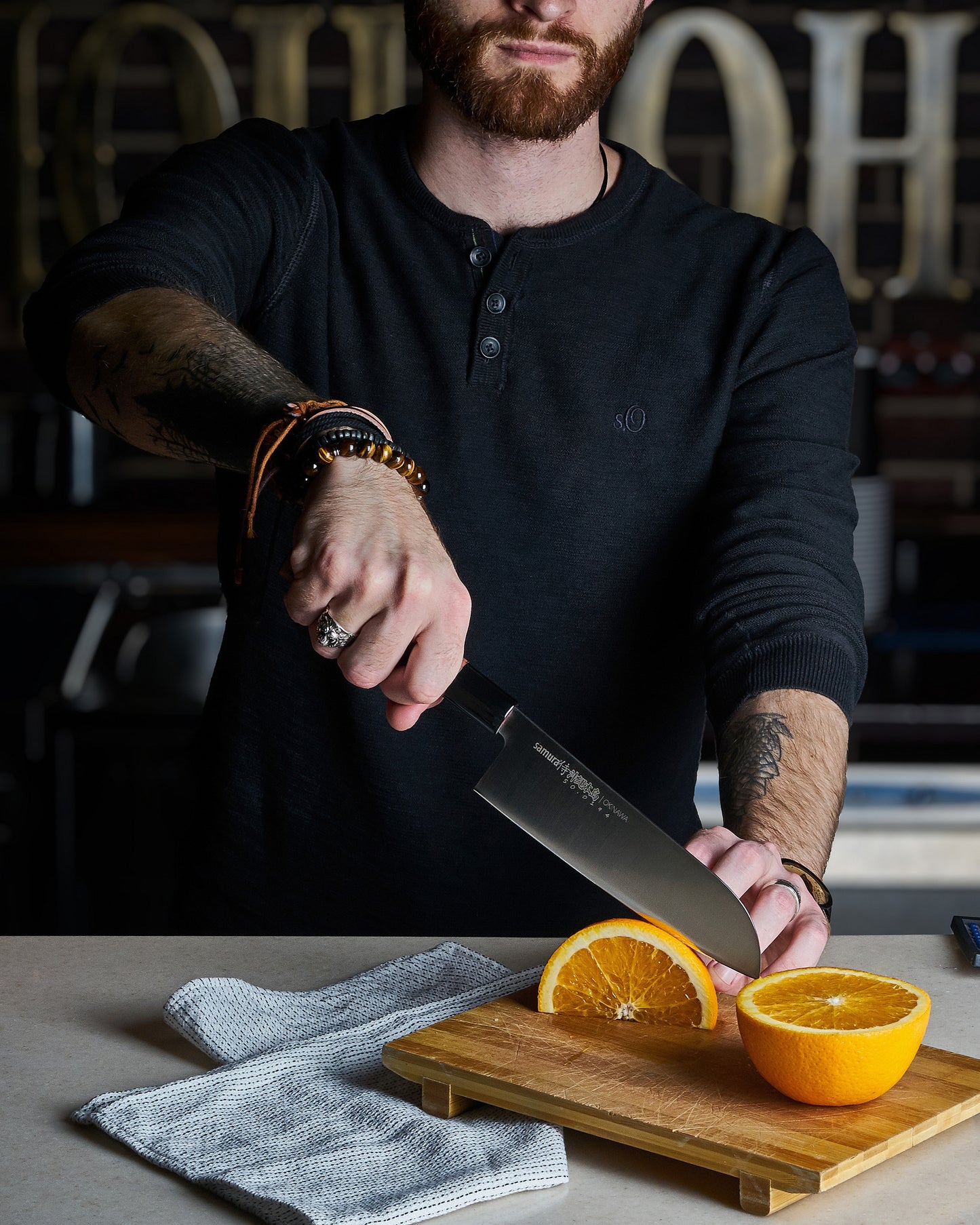 Okinawa Santoku Knife
