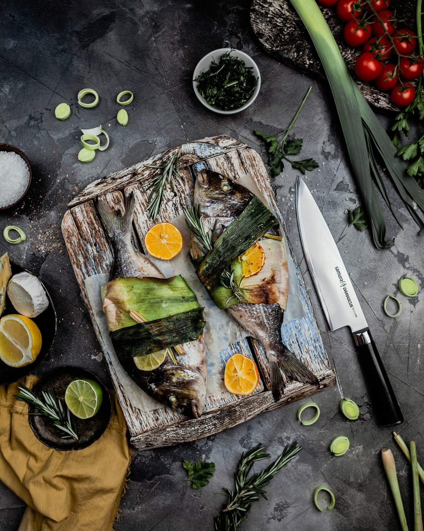 Samura Damascus Chef Knife