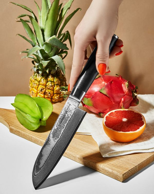 Damascus Santoku Knife