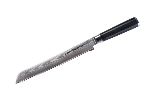 Damascus Bread Knife