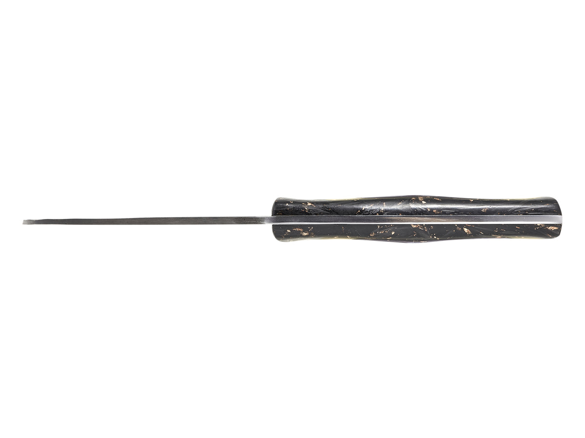 Samura Mad Bull couteau de chef serbe 180 mm, manche en carbone marbré – image 4